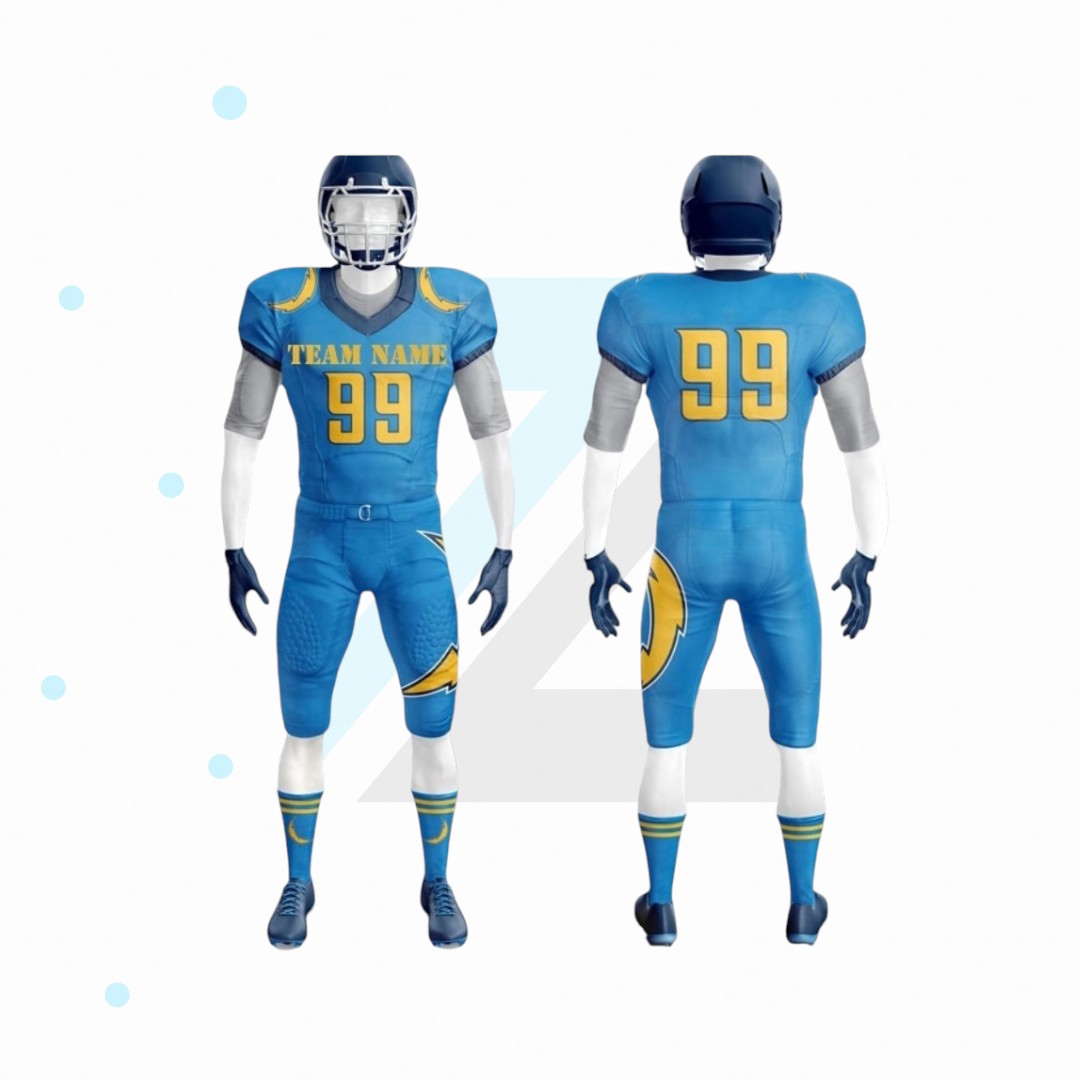 Velocity-Armor American Football Uniform | Speed angle 4